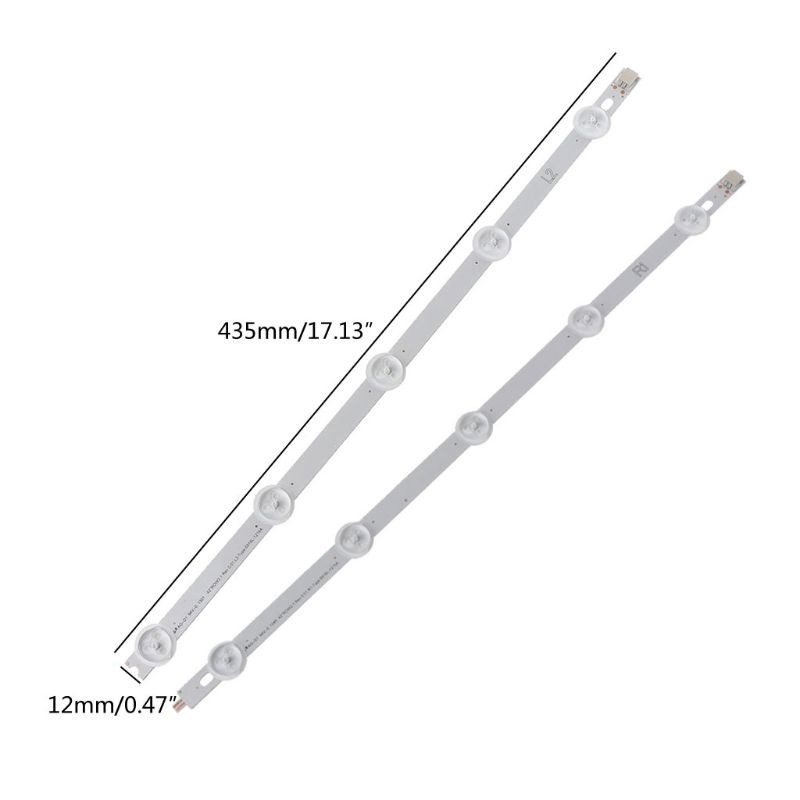 Set 10 Dải Đèn Led 5 Và 5 Thanh Đèn Cho Tv Lg 42ln Inch 42ln540v | BigBuy360 - bigbuy360.vn