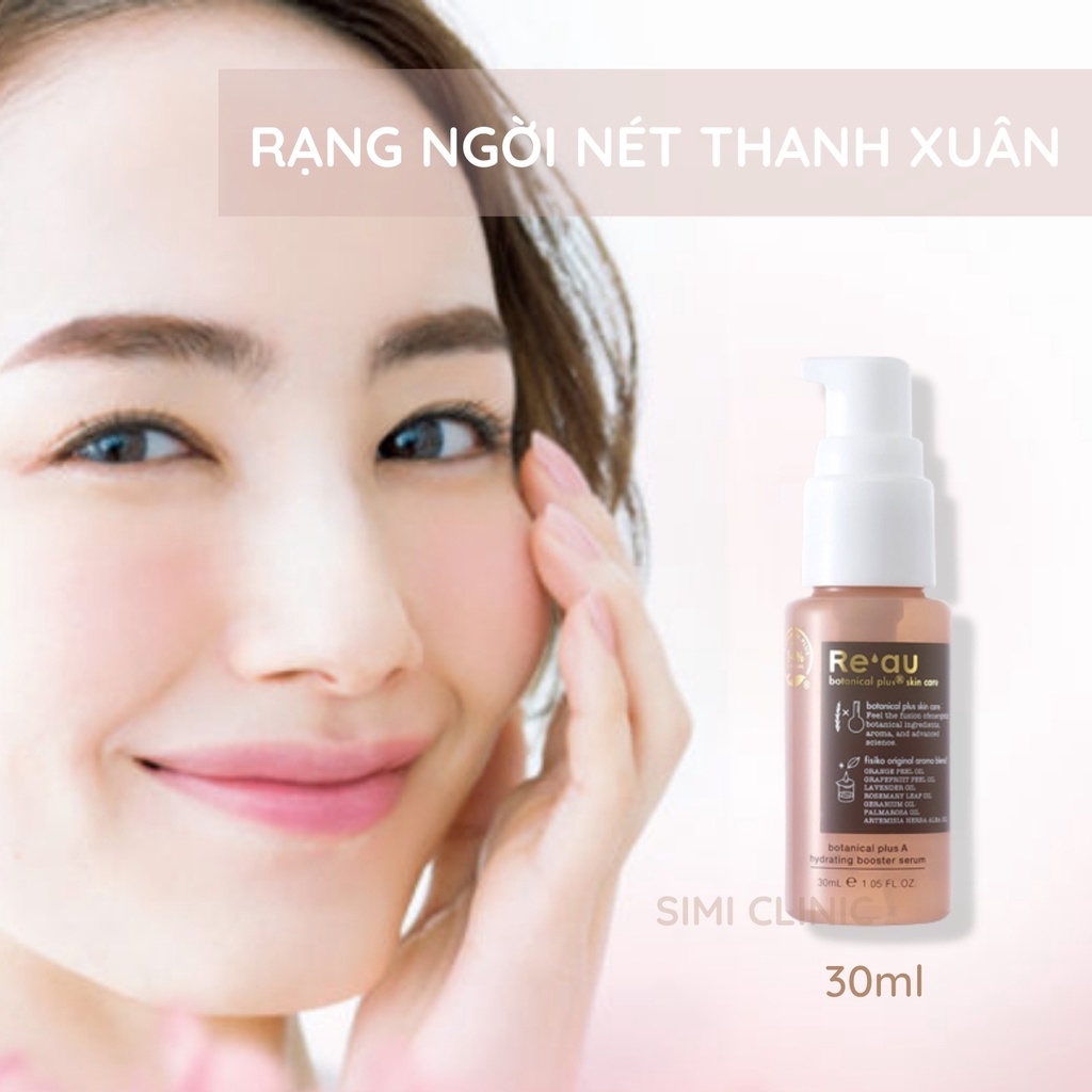 Serum dưỡng cấp ẩm Reau Nhật Bản dung tích 30ml chống lão hóa phục hồi sáng da mặt cho da khô dầu mụn nhạy cảm