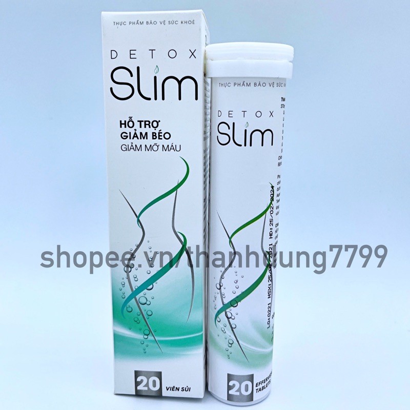 Detox Slim- Sủi Giảm Cân, Giảm mỡ, eo thon đẹp dáng | BigBuy360 - bigbuy360.vn