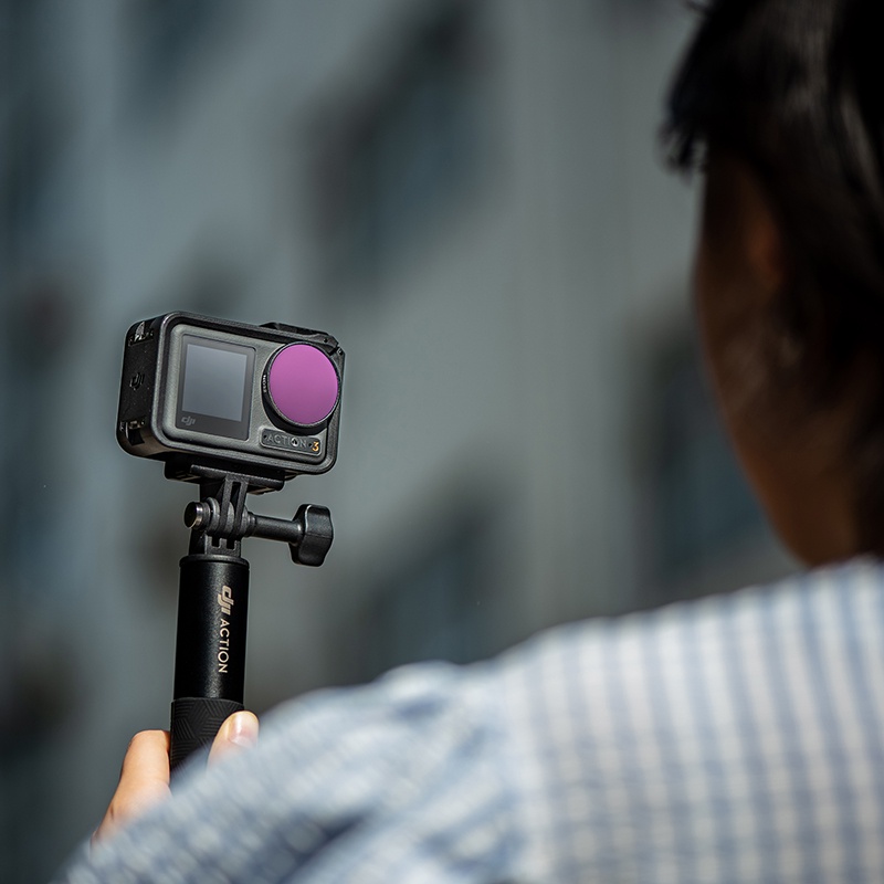 Bộ Kính Lọc ND16 / 32 / 64 CPL UV Chuyên Dụng Cho Máy Ảnh Hành Động DJI Action 3 ND16 / 32