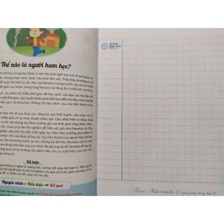 Vở ô li Gieo hạt cùng vĩ nhân