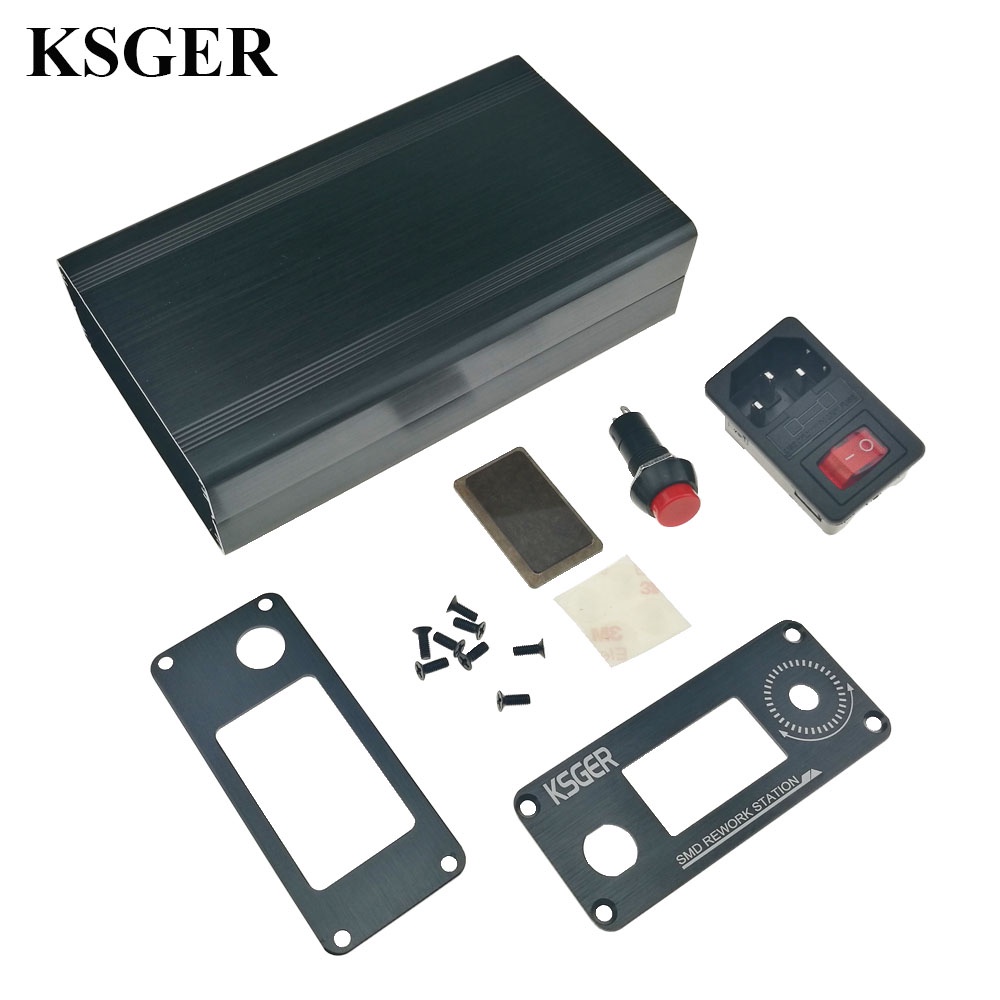 KSGER Nóng Không Khí Sắt SMD Làm Lại Trạm Vỏ DIY OLED Tay Cầm Điện Vòi Đứng Máy Sấy Dụng Cụ Hàn Yếu 