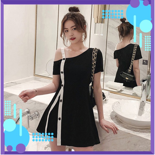 Set nữ trễ vai ulzzang cá tính mùa hè 💖 Set jumpsuit quần áo nữ mặc hè cực đẹp 2021