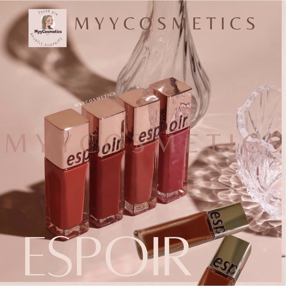 Son môi 𝙀𝙎𝙋𝙊𝙄𝙍 𝘾𝙊𝙐𝙏𝙐𝙍𝙀 𝙇𝙄𝙋𝙏𝙄𝙉𝙏 𝙎𝙃𝙄𝙉𝙀, dòng son tint với hai màu Vampy và Nutty được các chị em ưa chuộng