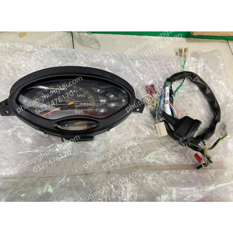 Cụm đồng hồ công tơ mét xe WAVE S 125i thái 2004 zin