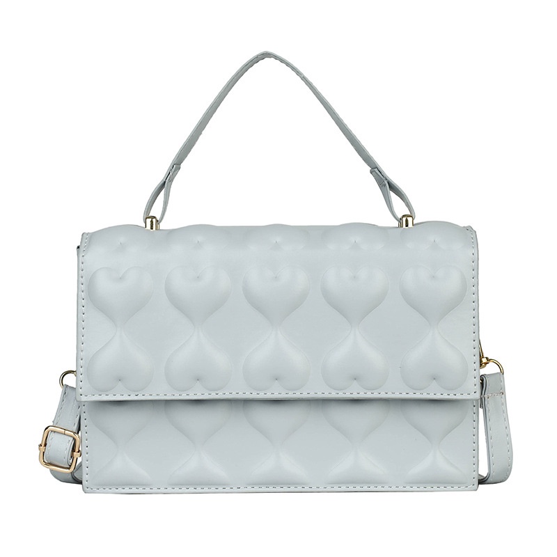 Túi đeo chéo màu trơn phong cách retro thời trang cho nữ