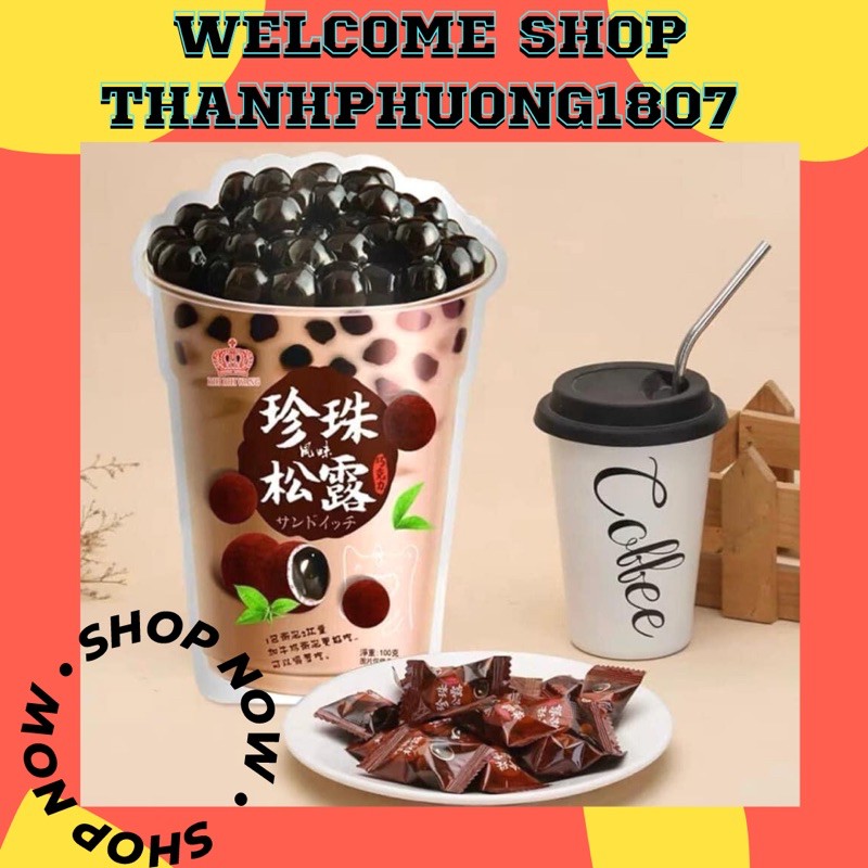 SẴN HCM KẸO TRÀ SỮA TRÂN CHÂU