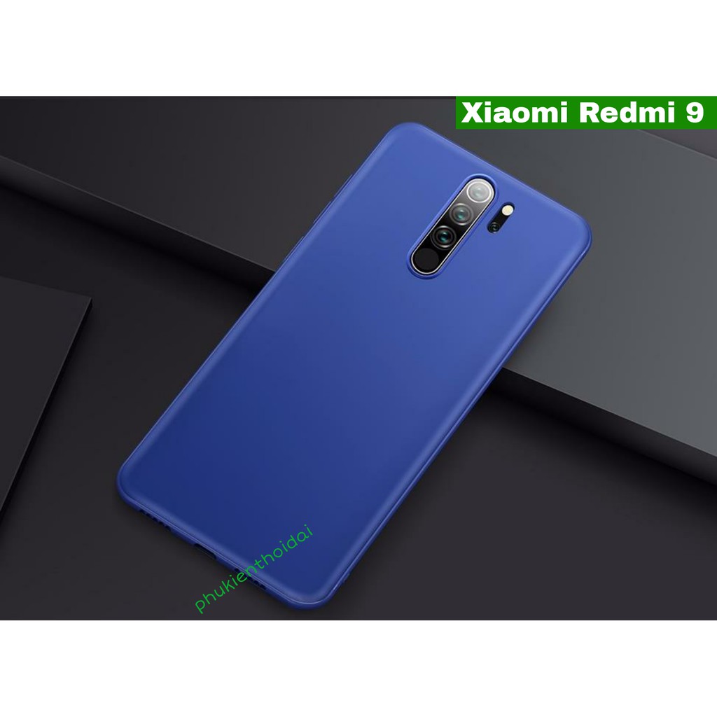Ốp lưng Xiaomi Redmi 9 dẻo TPU siêu mỏng ôm khít máy