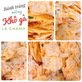 Bánh Tráng Miếng Khô Gà Túi Zip 100g - Trai Đẹp Snack