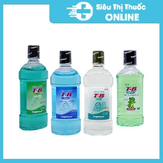 Nước súc miệng t-b fresh 500ml