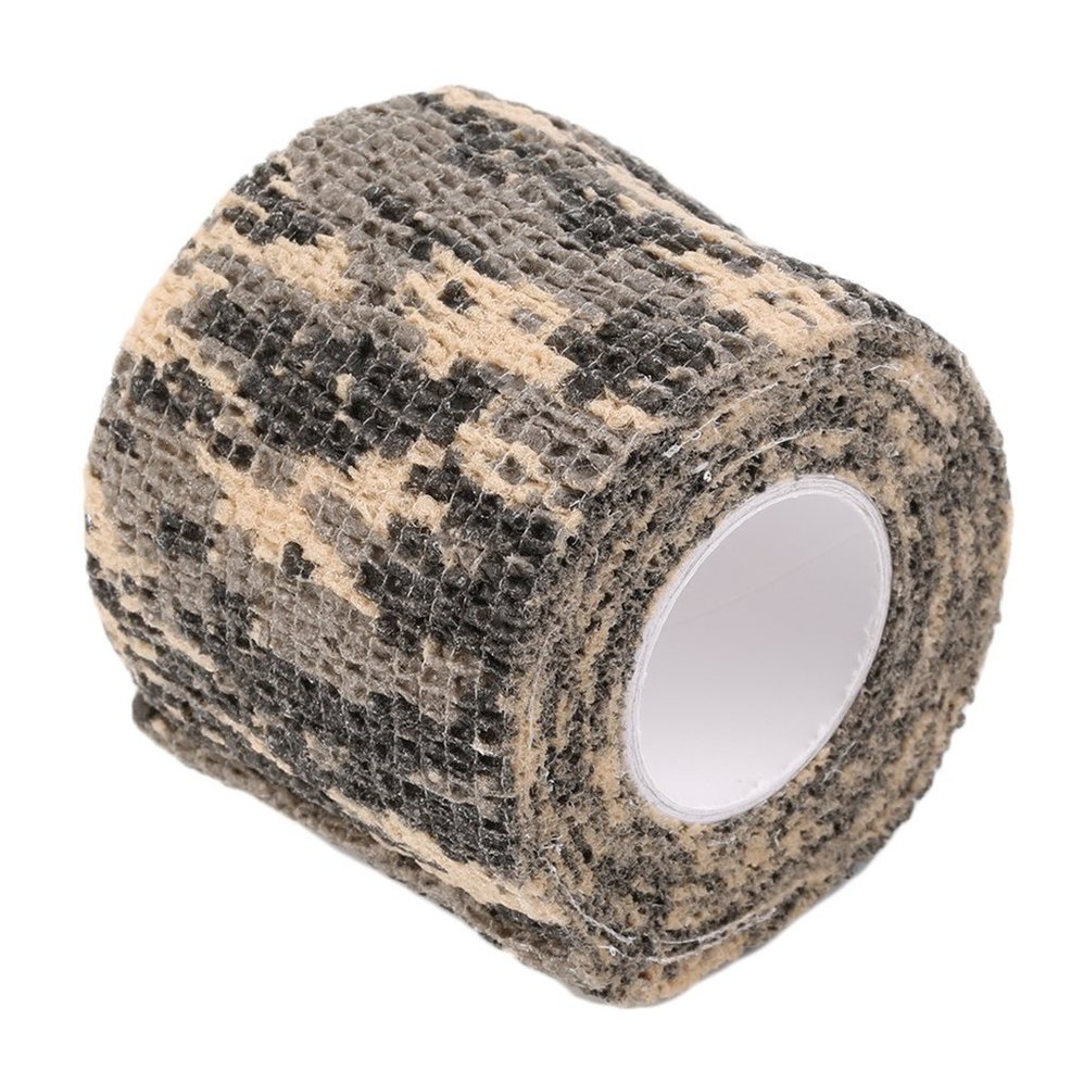 Camping Hunting Shooting Roll Men Army Adhesive Camouflage Tape Stealth Wrap