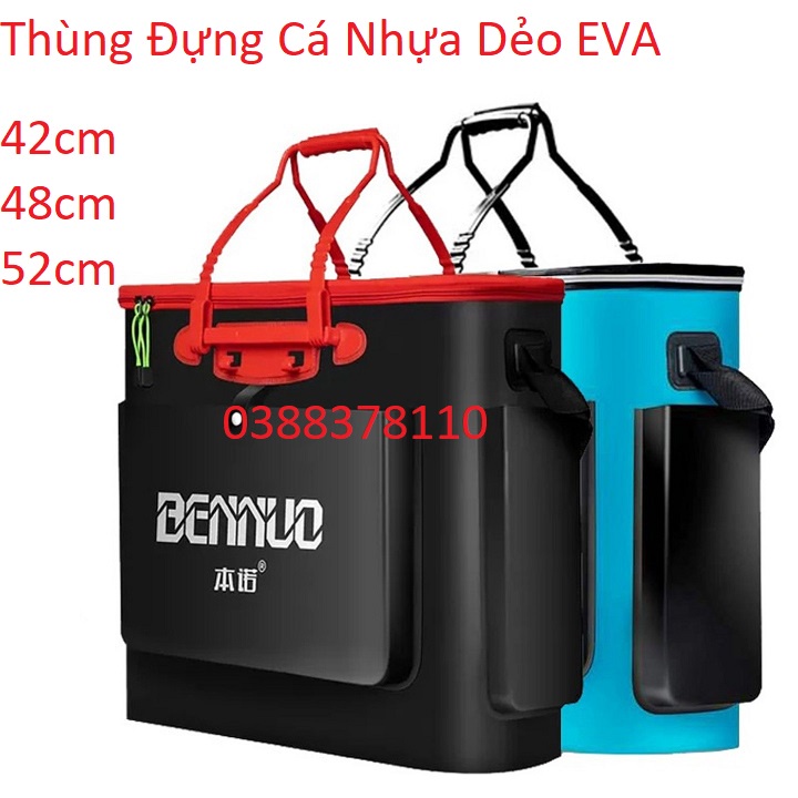 Thùng Đựng Cá Bennuo Nhựa Dẻo EVA Cao Cấp