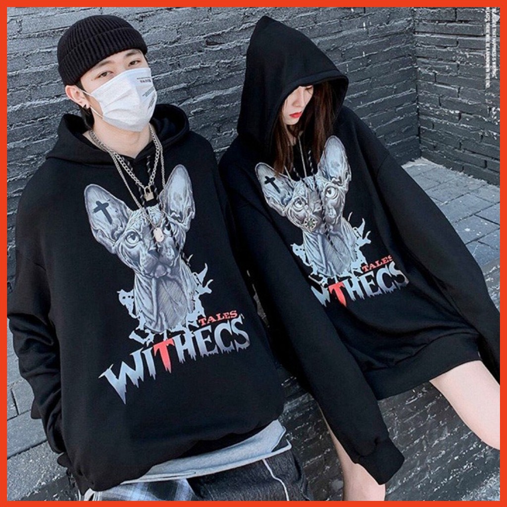 ÁO HOODIE - ÁO KHOÁC NỈ NGOẠI Withecs Cổ Chui)