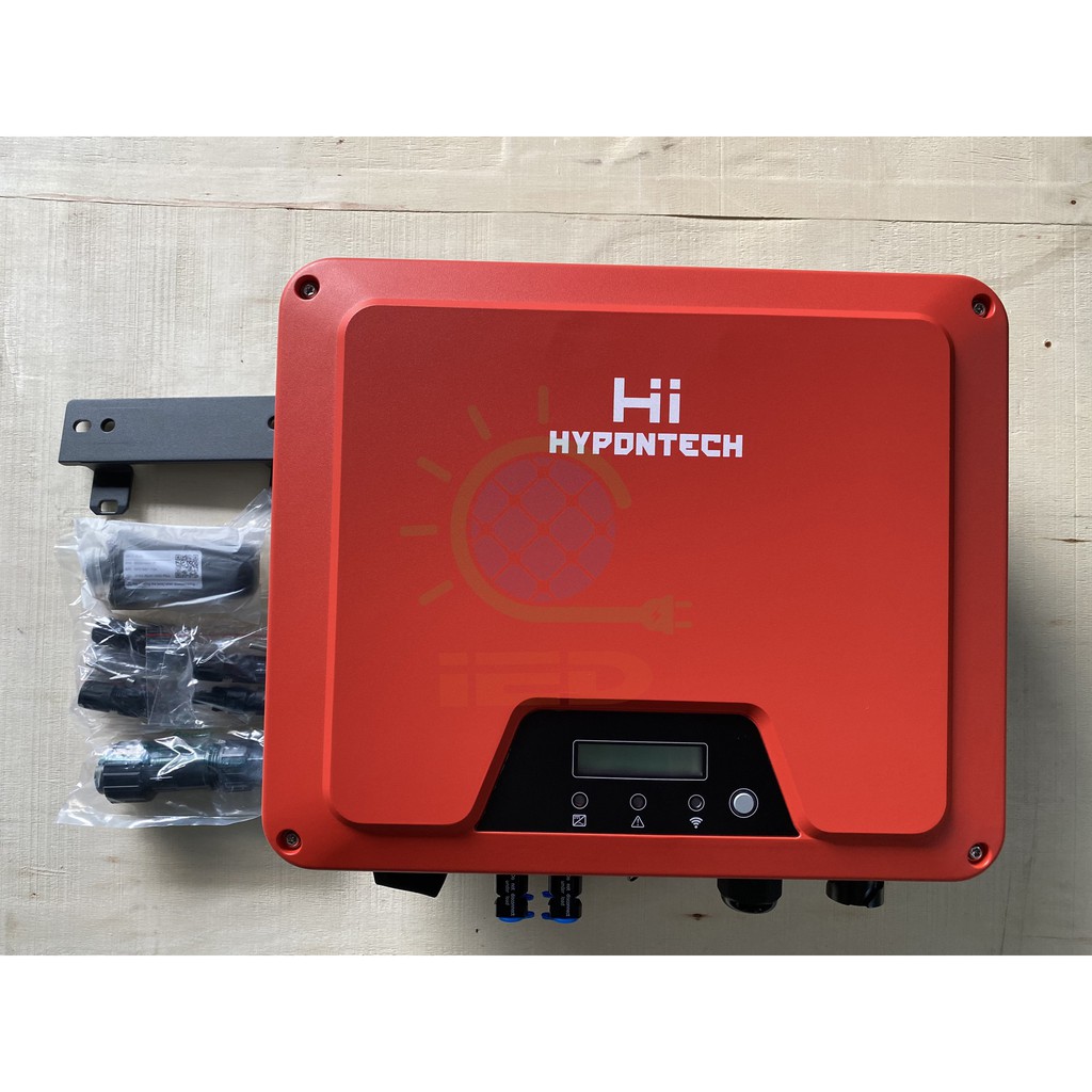 Biến tần hòa lưới bám tải inverter HYPONTECH 6,5kW 1 pha HPS-6500 (Ứng dụng theo dõi có Tiếng Việt) - biến tần on grid