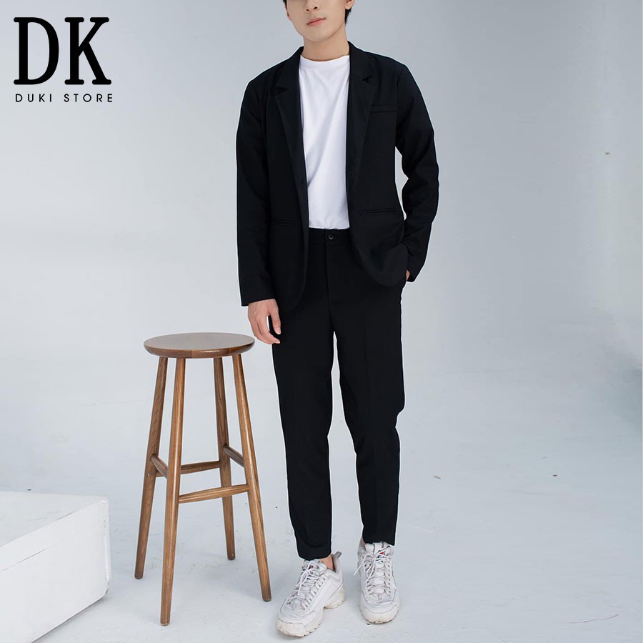 Bộ áo vest blazer nam Hàn Quốc trẻ trung đẹp - DUKI STORE