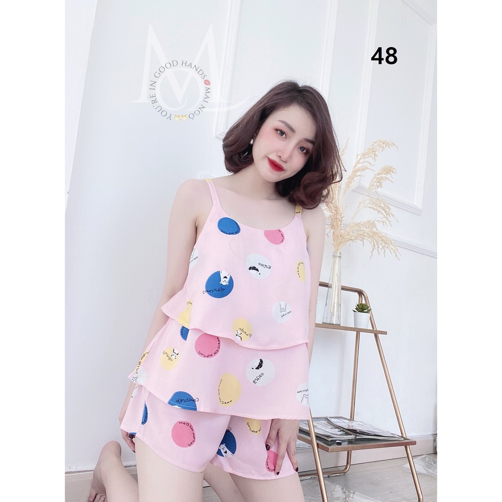 Đùi Lanh Cao Cấp Rita Shop Freesize mặc nhà, mặc ngủ Mai Ngô (<60kg) | BigBuy360 - bigbuy360.vn