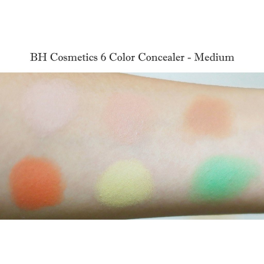 BẢNG KEM CHE KHUYẾT ĐIỂM BH COSMETICS 6 COLORS CONCEALER - CORRECTOR