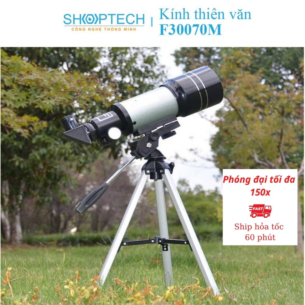 Kính thiên văn F30070M cao cấp, giá rẻ - Kính khúc xạ ngắm trăng sao rõ nét, du lịch, dã ngoại mini giá rẻ