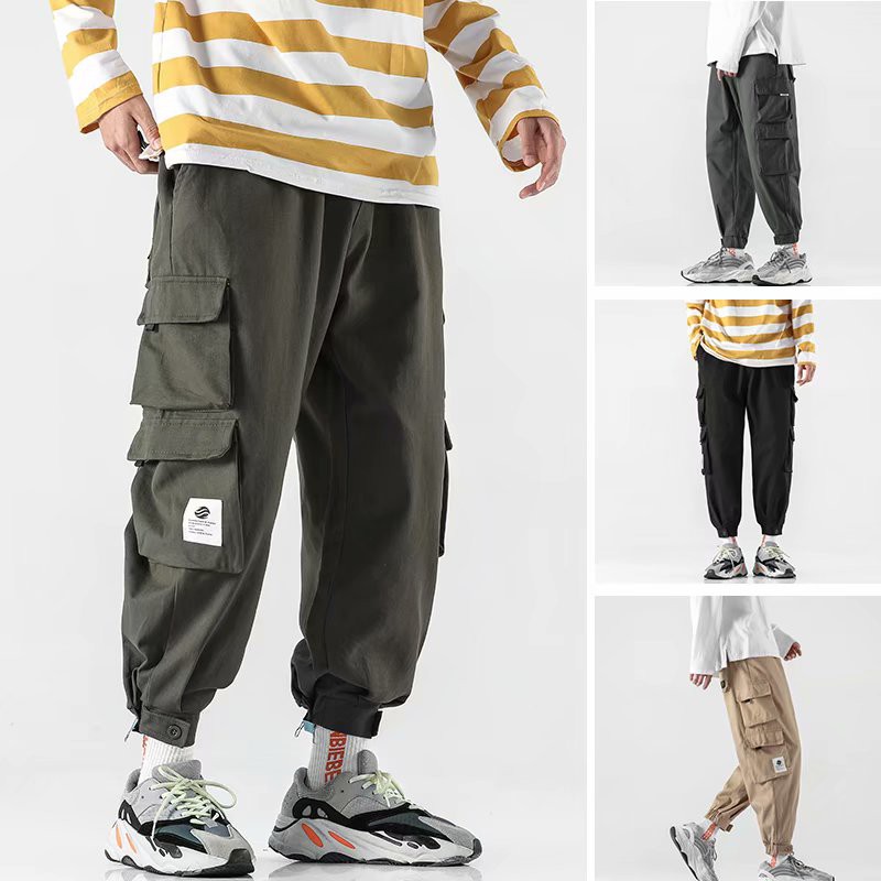 Quần Dài Ống Rộng Phong Cách Âu Mỹ Dành Cho Nam / Size S-3Xl