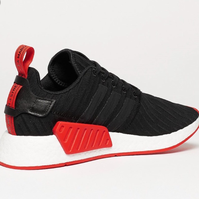 Giày nmd black and red 150k