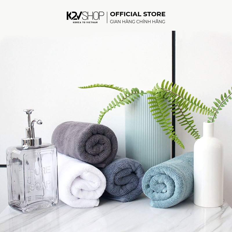 Khăn Tắm Cotton Cao Cấp Chính Hãng Songwol ANTIC40 Hàn Quốc 40x80cm  - K2V Shop