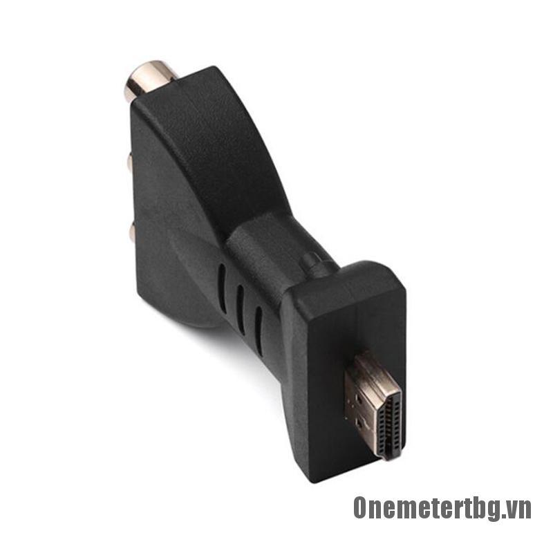【Onemetertbg】AV Digital Signal 1080p HDMI To VGA Adapter HDMI To AV RCA Video Audio Cable