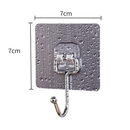 Móc Dán Tường Inox 304 Siêu Chắc Chịu Lực--K243+MD