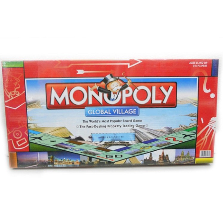 Cờ Tỷ Phú Monopoly Bản Global Village Boardgame