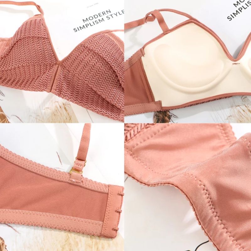 Áo Lót SPICE GIRL Nâng Ngực .Không Gọng .Ren Xếp Thông Hơi