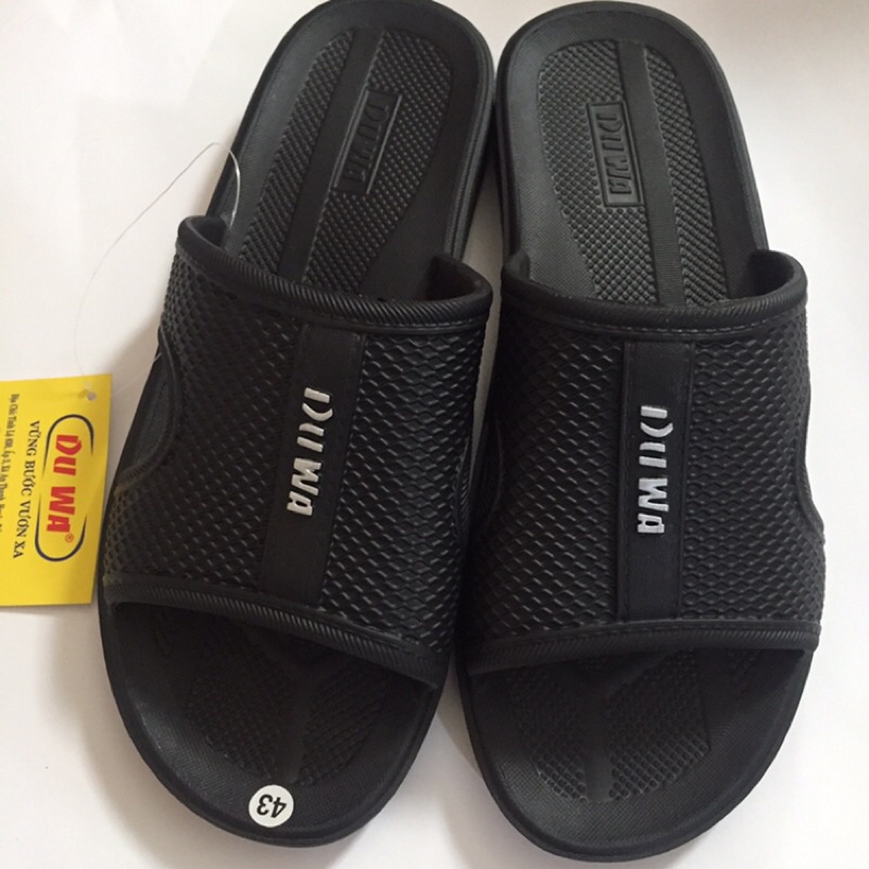 Dép đúc DUWA đen nhẹ  size 39-43