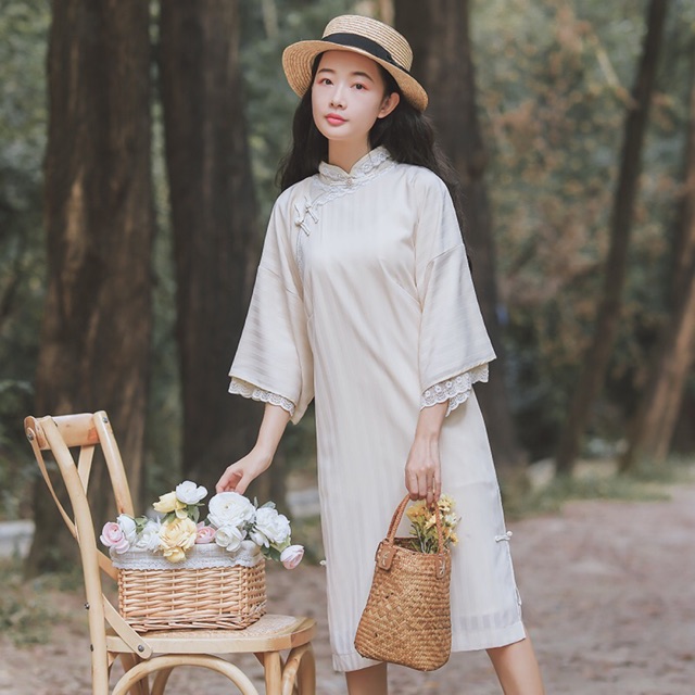 Hán phục cách tân cực dịu dàng🍃SẴN ảnh thật❤️