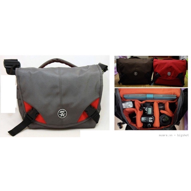 [Mã ELORDER5 giảm 10K đơn 20K] Túi máy ảnh Crumpler Seven Million Dollar Home loại 1