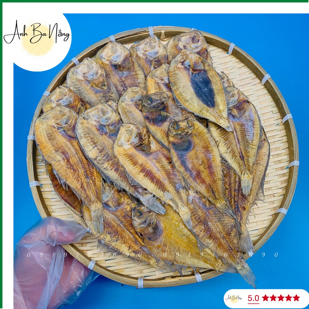 Khô Cá Dảnh  , Khô Biển Cá Dảnh Nguyên Con Loại Ngon Dai Ngọt Từng Sớ Thịt - ANH BA NẮNG