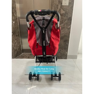 xe đẩy combi wellflat 1c3tt đỏ