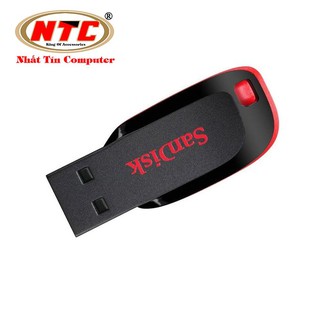 USB Sandisk Cruzer Blade CZ50 128GB (Đen) - Nhất Tín Computer