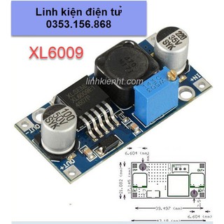 XL6009 Mạch tăng áp DC-DC điều chỉnh đầu ra