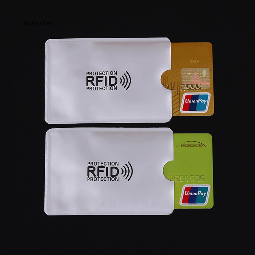 10 Bọc bảo vệ thẻ tín dụng RFID tiện dụng