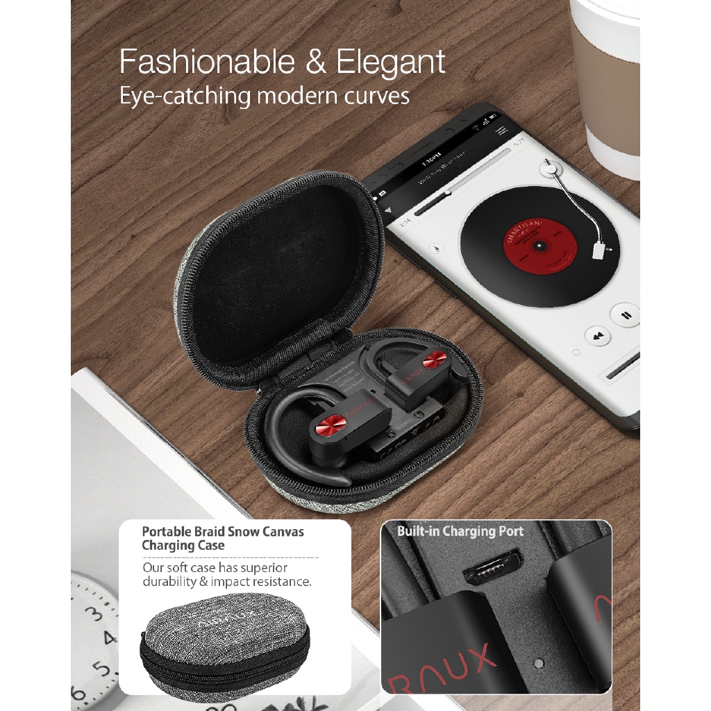 Tai Nghe Bluetooth 5.0 Airaux Aa-M2 Tws Kèm Phụ Kiện | BigBuy360 - bigbuy360.vn