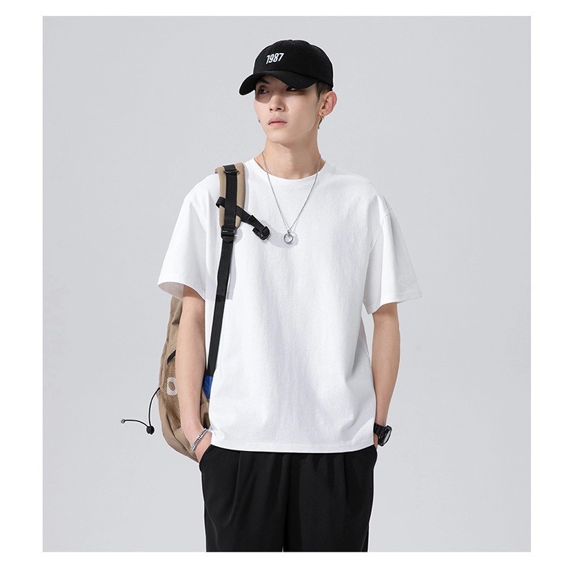 Áo thun Unisex Basic Tee MOMOTO phông trơn nam nữ tay lỡ oversize form rộng 12 màu | BigBuy360 - bigbuy360.vn