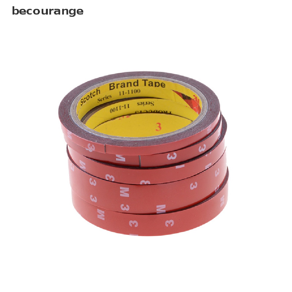 Băng keo hai mặt bằng xốp acrylic màu đỏ độ bền cao cho xe hơi xe tải