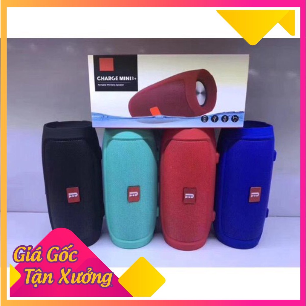 Loa bluetooth Không dây Charge 3Mini Vỏ nhôm nghe nhạc cực chất hàng cao cấp lỗi 1 đổi 1