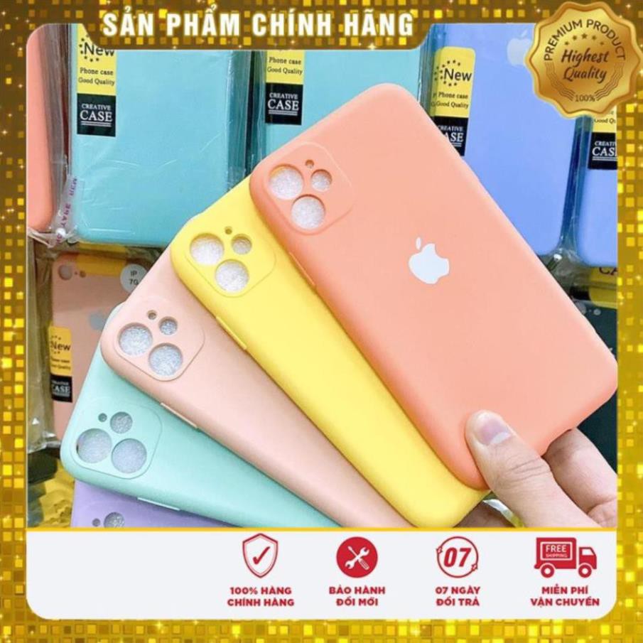 NEW [ỐP FULL VIỀN]  Ốp Lưng iPhone Chống Bẩn Full Viền - Nhựa dẻo - Có lót nhung bên trong (Nobox)