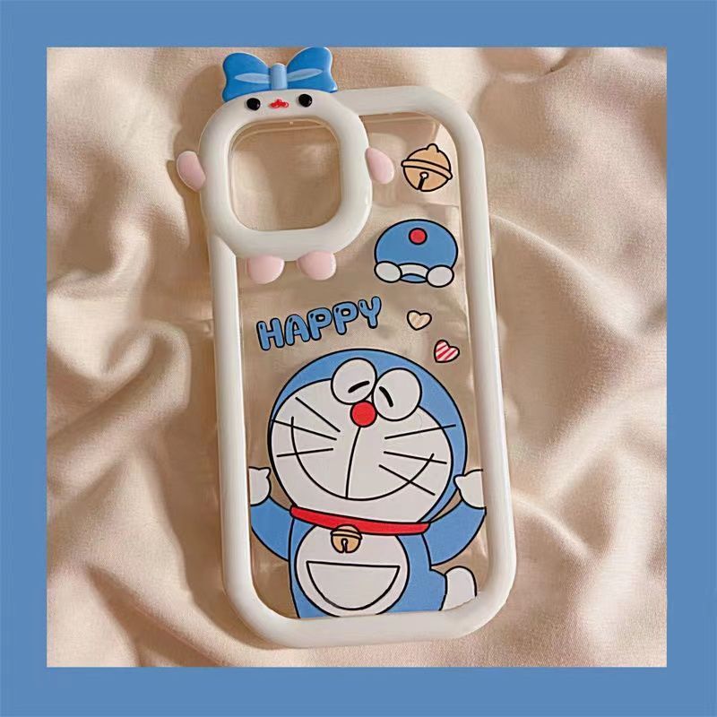 Ốp Điện Thoại Silicone Mềm Chống Sốc In Hình Mèo Xanh Dương 13 Cho iPhone12promax 11 XSMAXR 7 8p