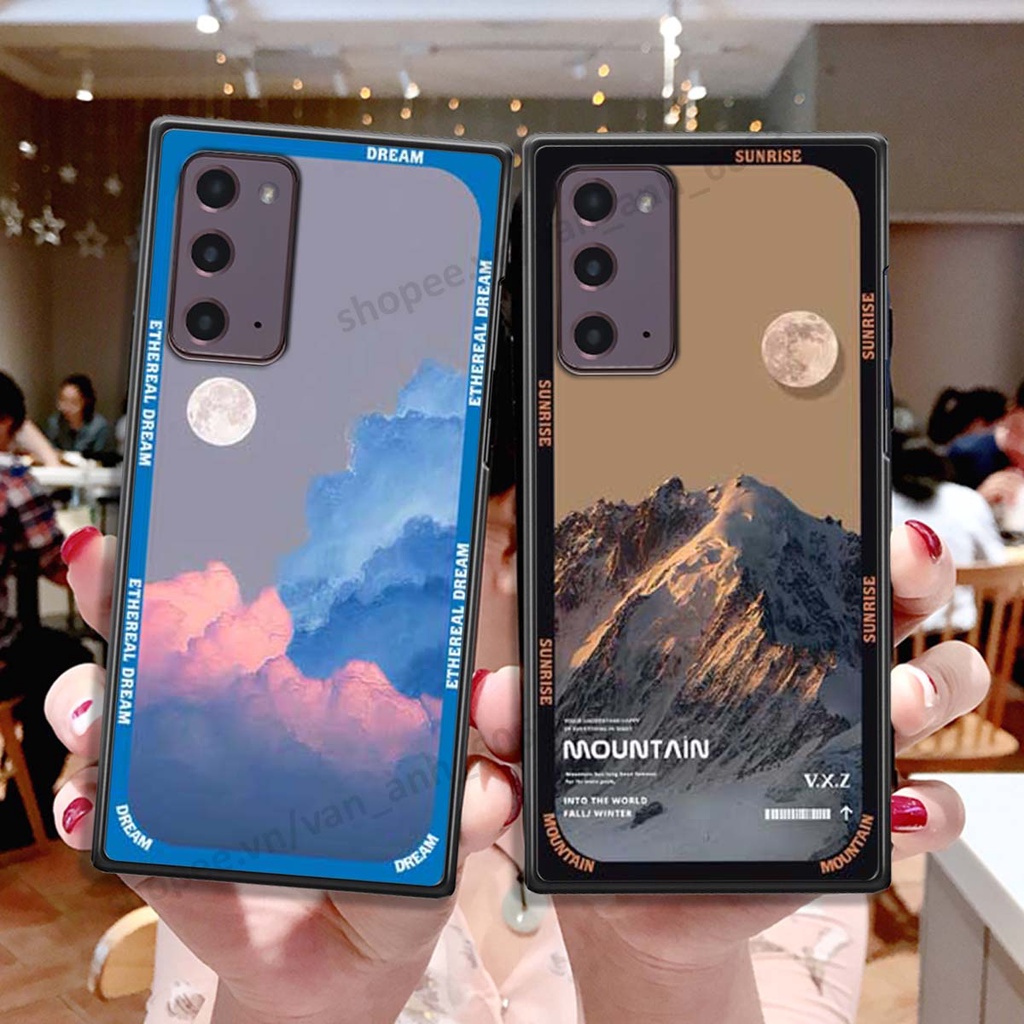 Ốp Samsung Note 20 hình vũ trụ, mountain, cloud phong cách cá tính