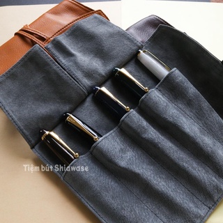 Bao Da Đựng Bút Pilot Pensemble - Roll Case - 5 Bút
