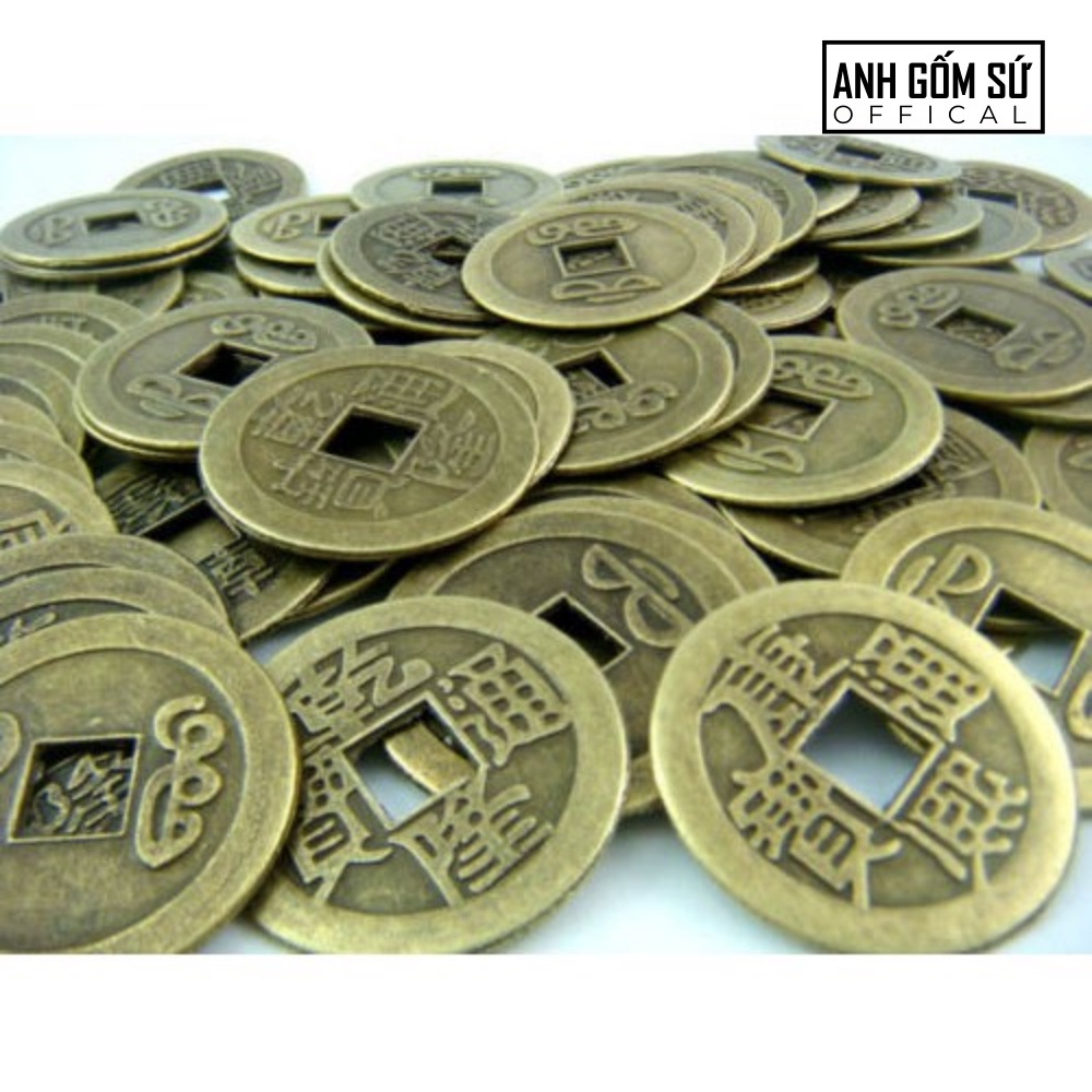 [Xu đã thanh tẩy] Đồng xu Vật phẩm Phong Thủy