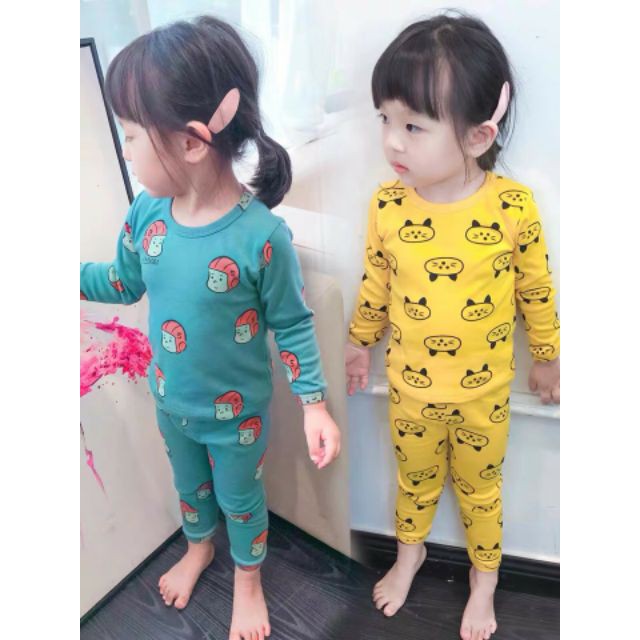 (8-20kg) Bộ quần áo dài tay cho bé hình thú TB73