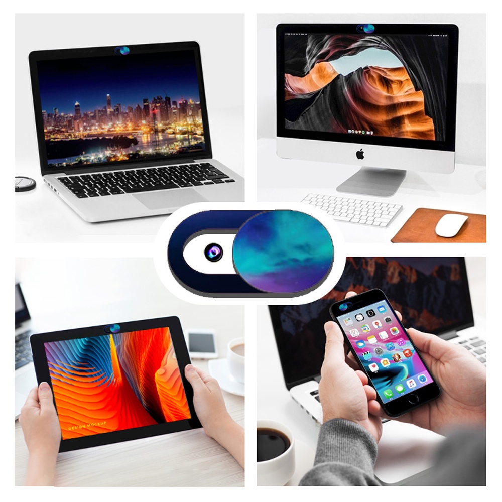 Miếng Dán Bảo Vệ Camera Webcam / Điện Thoại / Máy Tính Bảng / Laptop Họa Tiết Bầu Trời Đầy Sao Thông Dụng Ốp | BigBuy360 - bigbuy360.vn