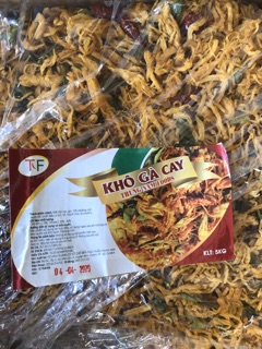 500g thịt khô gà lá chanh