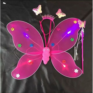 Set bộ cánh bướm chớp đèn cho bé